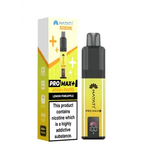 Hayati Pro Max Plus 6000 Prefilled Pod Kit - 20mg | Lemon Pineapple